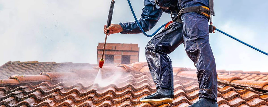 Professional pressure washing